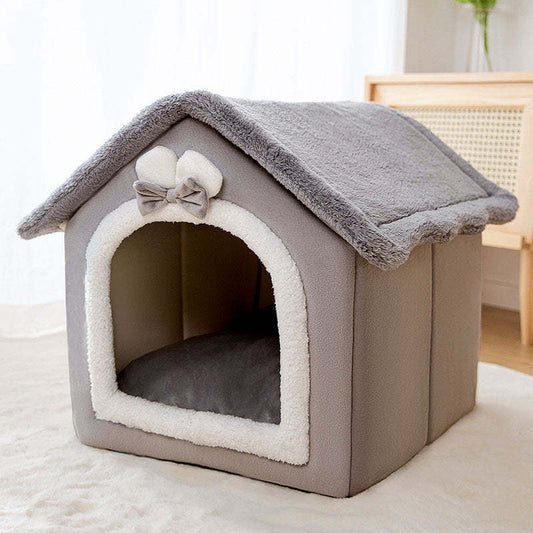 CozyHaven™ – The Ultimate Warm & Secure Pet Bed